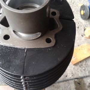 ČZ 125 typ 453 z roku 1961 - Válec po výbrusu a klika po repasi 5 ČZ 125 typ 453 z roku 1961 - Válec po výbrusu a klika po repasi 5