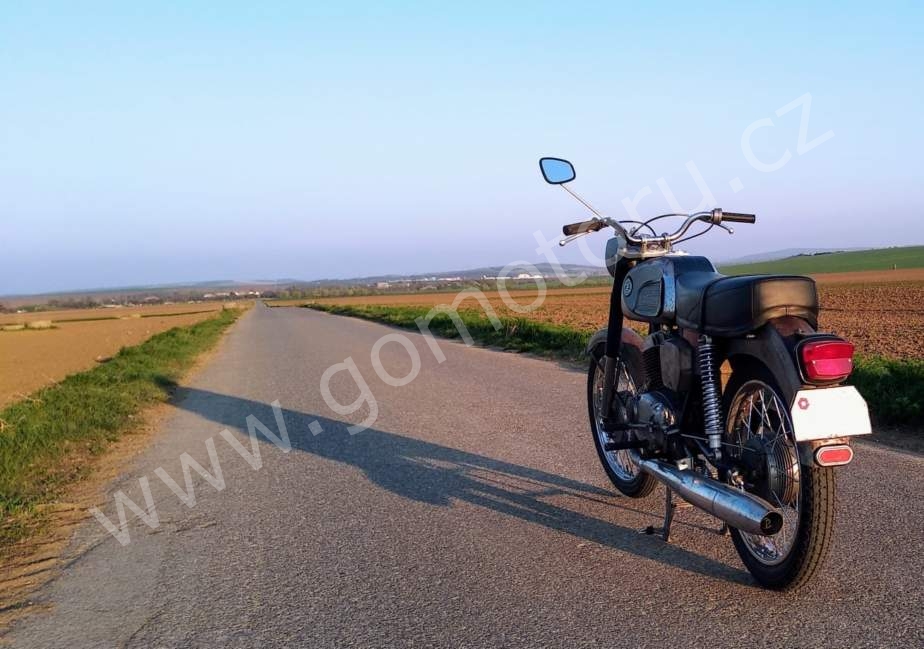 ČZ 175 typ 477 z roku 1970 - První projížďka 376 ČZ 175 typ 477 z roku 1970 - První projížďka 376