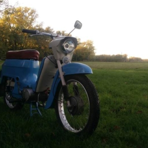 Jawa 50 typ 20 z roku 1978 - První projížďka 2 Jawa 50 typ 20 z roku 1978 - První projížďka 2