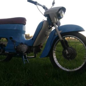Jawa 50 typ 20 z roku 1978 – První projížďka 2