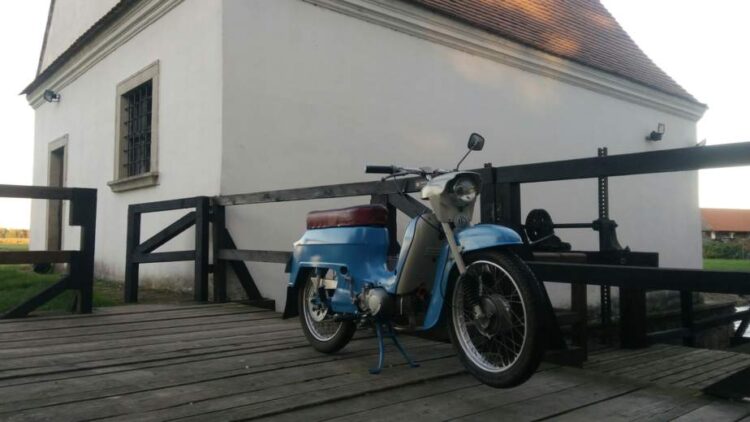Jawa 50 typ 20 z roku 1978 – První projížďka 4