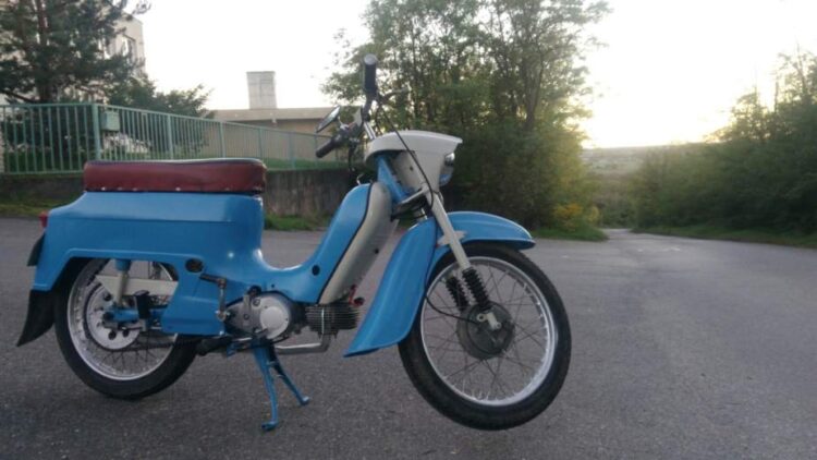 Jawa 50 typ 20 z roku 1978 – První projížďka 7