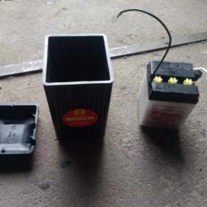 ČZ 125 T z roku 1948 - Baterie, úprava repliky 46 ČZ 125 T z roku 1948 - Baterie, úprava repliky 2