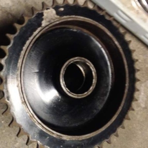 ČZ 125 T z roku 1948 - Rozplétání kol 10 ČZ 125 T z roku 1948 - Rozplétání kol 10