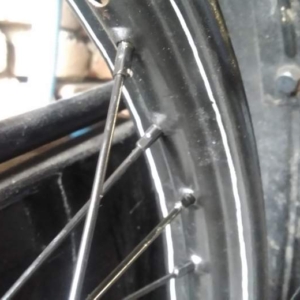 ČZ 125 T z roku 1948 - Rozplétání kol 14 ČZ 125 T z roku 1948 - Rozplétání kol 14