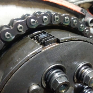 ČZ 125 T z roku 1948 - Rozebírání spojky 9 ČZ 125 T z roku 1948 - Rozebírání spojky 9