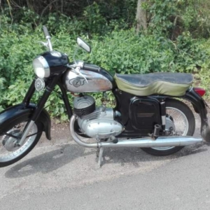 ČZ 125 typ 453 z roku 1961 - První projížďka 165 ČZ 125 typ 453 z roku 1961 - První projížďka 143