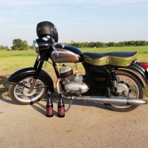 ČZ 125 typ 453 z roku 1961 - První projížďka 169 ČZ 125 typ 453 z roku 1961 - První projížďka 147