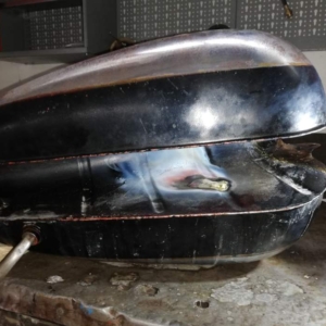 ČZ 125 typ 453 z roku 1961 - Oprava nádrže 154 ČZ 125 typ 453 z roku 1961 - Oprava nádrže 132