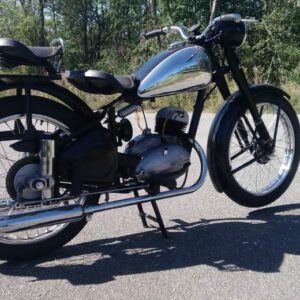 ČZ 150 C z roku 1951 - První projížďka 10 ČZ 150 C z roku 1951 - První projížďka 10
