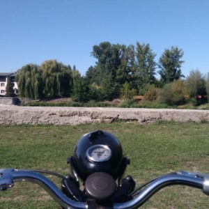 ČZ 150 C z roku 1951 - První projížďka 163 ČZ 150 C z roku 1951 - První projížďka 163