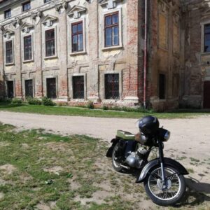 ČZ 125 typ 453 z roku 1961 – První projížďka 10