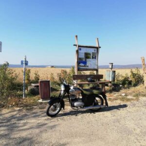 ČZ 125 typ 453 z roku 1961 – První projížďka 13