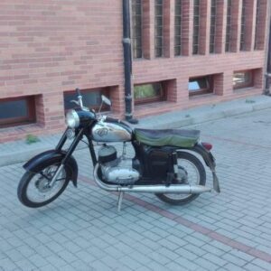 ČZ 125 typ 453 z roku 1961 – První projížďka 3