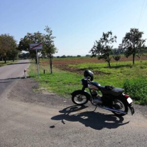 ČZ 125 typ 453 z roku 1961 – První projížďka 4