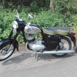 ČZ 125 typ 453 z roku 1961 – První projížďka 1