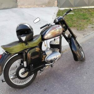 ČZ 125 typ 453 z roku 1961 – První projížďka 6