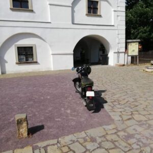 ČZ 125 typ 453 z roku 1961 – První projížďka 9