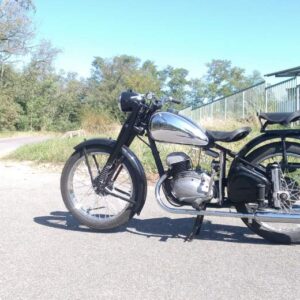 ČZ 150 C z roku 1951 – První projížďka 1