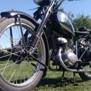 ČZ 150 C z roku 1951 – První projížďka 11