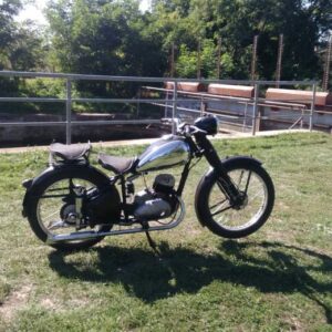 ČZ 150 C z roku 1951 – První projížďka 4