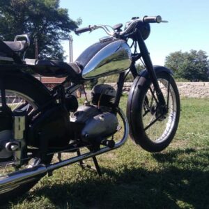 ČZ 150 C z roku 1951 – První projížďka 6