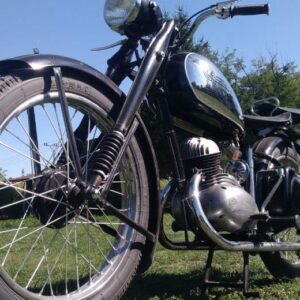 ČZ 150 C z roku 1951 – První projížďka 10