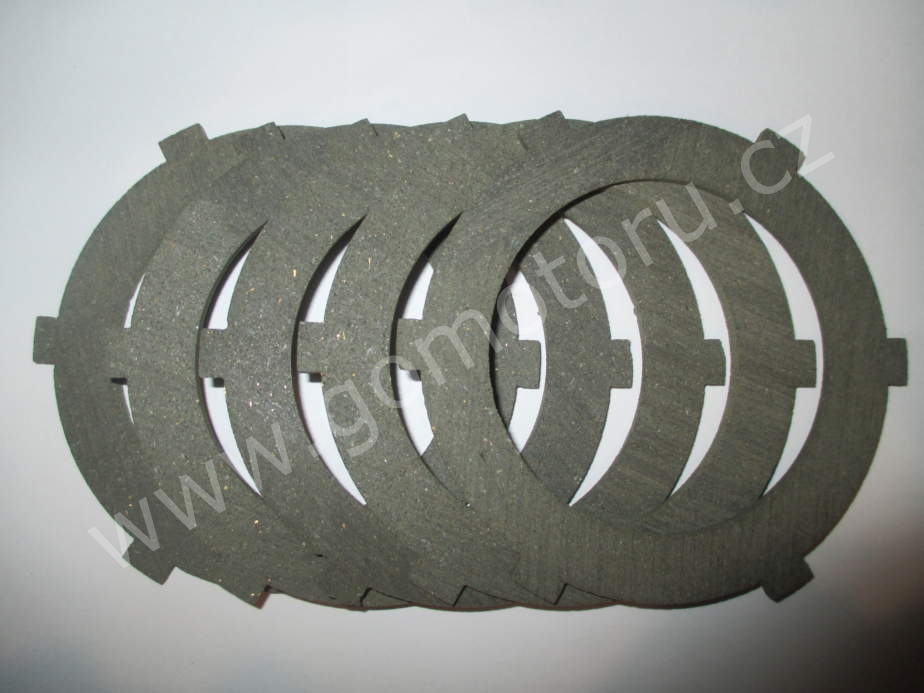 ČZ 125 T z roku 1948 - Spojkové lamely 22 ČZ 125 T z roku 1948 - Spojkové lamely 22