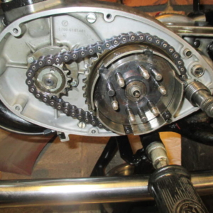 ČZ 125 T z roku 1948 - Skládání spojky 41 ČZ 125 T z roku 1948 - Skládání spojky 41