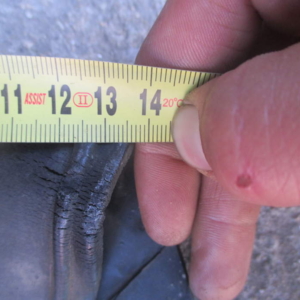 ČZ 150 C z roku 1951 - Výměna gumového potahu sedla 87 ČZ 150 C z roku 1951 - Výměna gumového potahu sedla 87