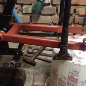 ČZ 250 typ 455 z roku 1961 - Kyvná vidlice 14 ČZ 250 typ 455 z roku 1961 - Kyvná vidlice 14