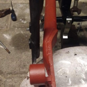 ČZ 250 typ 455 z roku 1961 - Kyvná vidlice 15 ČZ 250 typ 455 z roku 1961 - Kyvná vidlice 15