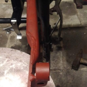 ČZ 250 typ 455 z roku 1961 - Kyvná vidlice 16 ČZ 250 typ 455 z roku 1961 - Kyvná vidlice 16