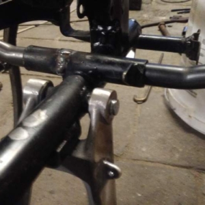 ČZ 250 typ 455 z roku 1961 - Kyvná vidlice 22 ČZ 250 typ 455 z roku 1961 - Kyvná vidlice 22