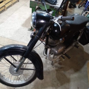 ČZ 250 typ 455 z roku 1961 - Původní stav 7 ČZ 250 typ 455 z roku 1961 - Původní stav 7