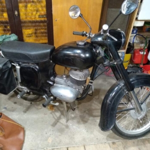 ČZ 250 typ 455 z roku 1961 - Původní stav 8 ČZ 250 typ 455 z roku 1961 - Původní stav 8