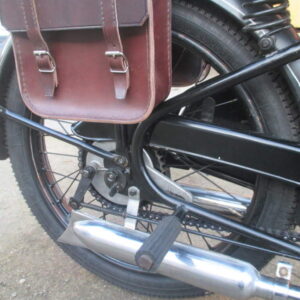 ČZ 125 T z roku 1948 – Kožené brašny 7