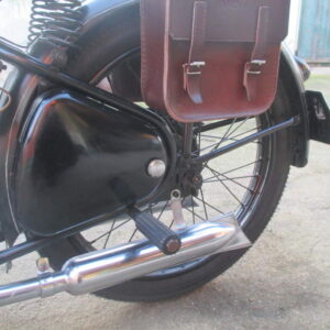 ČZ 125 T z roku 1948 – Kožené brašny 8