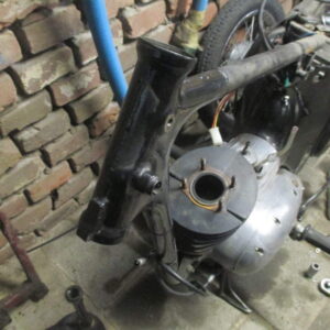 ČZ 125 typ 453 z roku 1961 – Pokračování v rozebírání [5]