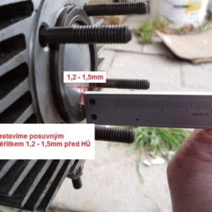 Seřízení zapalování pionýr – předstih