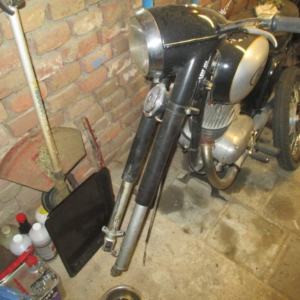 ČZ 125 typ 453 z roku 1961 - Renovace 343 ČZ 125 typ 453 z roku 1961 - Renovace 343