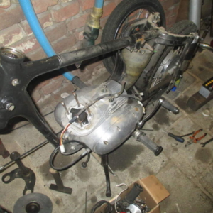 ČZ 125 typ 453 z roku 1961 - Pokračování v rozebírání 16 ČZ 125 typ 453 z roku 1961 - Pokračování v rozebírání 16