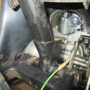 ČZ 125 typ 453 z roku 1961 - Zadní blatník a podsedlové plechy 26 ČZ 125 typ 453 z roku 1961 - Zadní blatník a podsedlové plechy 26