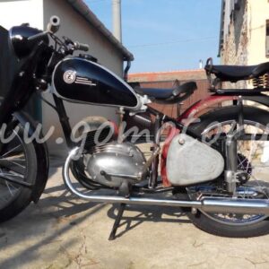 ČZ 150 C z roku 1951 - První jízda 2 ČZ 150 C z roku 1951 - První jízda 2