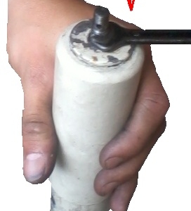 Jawa 50 - Skládání zadních tlumičů 21 Jawa 50 - Skládání zadních tlumičů 21