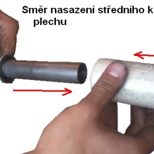 Jawa 50 - Skládání zadních tlumičů 6 Jawa 50 - Skládání zadních tlumičů 6