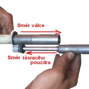 Jawa 50 - Skládání zadních tlumičů 9 Jawa 50 - Skládání zadních tlumičů 9
