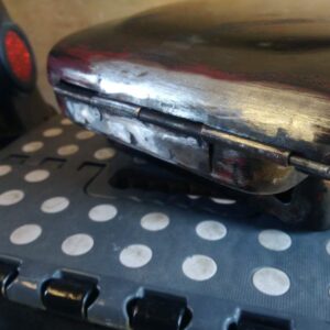 ČZ 250 typ 455 z roku 1961 – Oprava plechařiny 7