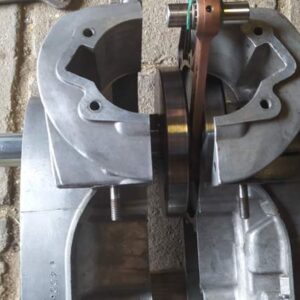ČZ 250 typ 455 z roku 1961 – Skládání motoru 4