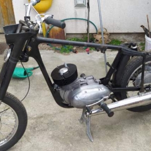 ČZ 250 typ 455 z roku 1961 - Skládání motoru 145 ČZ 250 typ 455 z roku 1961 - Skládání motoru 145